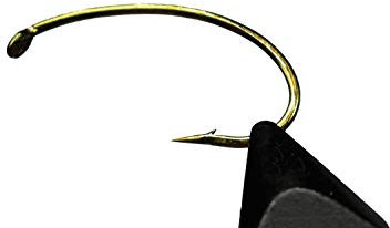 Tigofly 50 Stück/Packung Fliegenbinden Nymphenhaken mit weitem Spalt Scud Shrimp Back Caddis Pupa Fly Fishing Stachelhaken Größe 4# 6# 8# 10# 12# 14# 16# 18# (14)