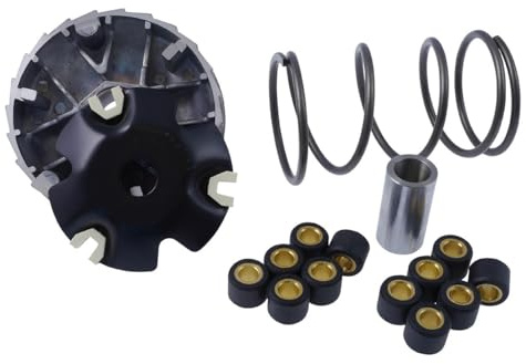 2EXTREME Variomatik KAK Sport GY6 5,8-6,3 g kompatibel mit Rex RS450 4-Takt | Variorollen 5,8 g und 6,3 g, inkl. Gegendruckfeder; kompatibel mit KYMCO Agility 50 Basic, BAOTIAN BT49QT-11, BT49QT-12A1