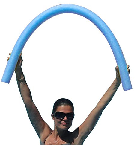 Nupaque Schwimmnudel Poolnudel, 59 Zoll Schwimmstange Pool Wassernudel, Hohlschaum Schwimmnudeln, Schwimmnudeln Aus Schaumstoff, Schwimmnudeln Aus Schaumschlauch Aus EPE, Blau