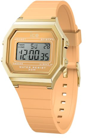 ICE-WATCH - Ice Digit Retro - Damenuhr mit Kunststoffarmband - 022049 (Small)