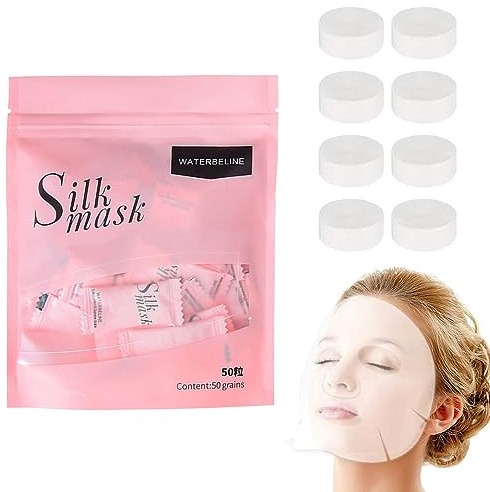 1 Pack Compressed Facial Mask Sheet Soft Skin Care Compressed Face Mask Mini Disposable Facial Masks for DIY Facial Cleaning Face Care Tools