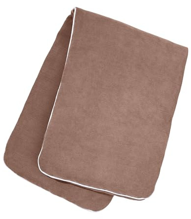 ZenRest Buckwheat Hot/Cold Therapy Pillow Neck Warmer Microwave Heating Pad Body Wrap (Mocha)