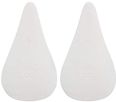 CalmGeek Kamel Tå Concealer, 2 st kameltå concealer-dynor, återanvändbar, spårlös, osynlig självhäftande silikon för kvinnor, leggings, badkläder träningskläder