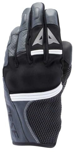 Dainese - Namib Gloves, Sommer Motorradhandschuhe, mit elastischem und belüftetem Stoff, Touchscreen, Mann, Schwarz/Eisengrau, L