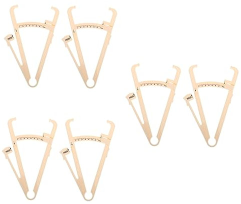 FRCOLOR Lot De 3 Pieds À Coulisse Portables Pour Mesurer La Graisse Outil Pour Hommes Femmes Garçons Et Filles Design Simple Et Facile À Utiliser 2 Pièces X 3