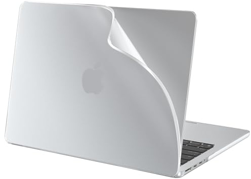 BlueSwan Hülle kompatibel mit MacBook Pro 14 Zoll M5 M4 M3 M2 M1 Pro/Max A3426 A3427 A3434 A3112 A3185 A3401 A2918, 2026 2025-2021, Bruchsichere PP Material Matte Anti-Fingerabdruck Schutzhülle – Weiß