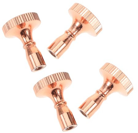 ETHZZLE 4pcs Copper Light Knob Replacement for Floor Lamp Handle for Enhanced Parts Elegant Design for Home Decor