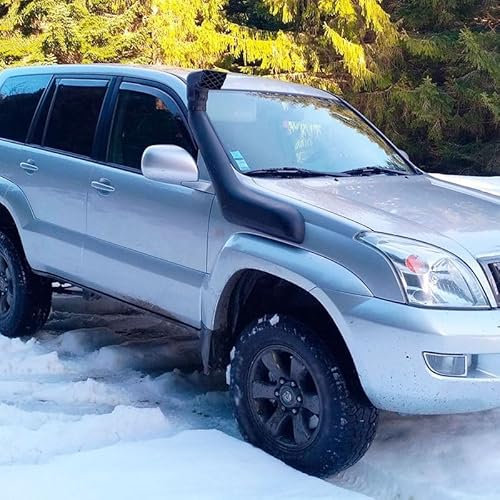 ASKKLP Auto Lufteinlass Schnorchel Sets für Toyota Prado LC120 2009-2012, Auto Schnorchel Kit, Auto Schnorchel-Luftansaug-Kits, Auto Zubehör Teile