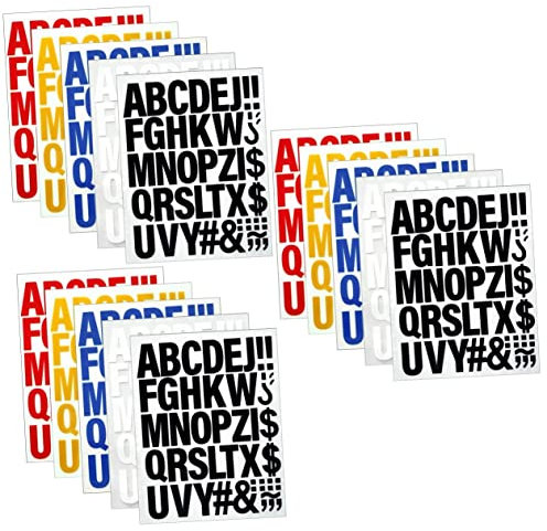 STOBOK 15stücke Teiliges Bügelbuchstaben Für Kleidung Kreative Buchstaben-patches Zum Aufbügeln Textildekoration Für Home Und Bastelprojekte