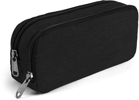 OFFCUP Federmäppchen Mäppchen 2 Fach Große Kapazität, Pencil Case Teenager Stiftetasche Tragbare Schreibwaren Tasche Federtaschen Schlampermäppchen mit Reißverschluss Federmappe für Schule Büro