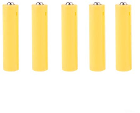 DIIOOMIEEU 5Pc LR06 AA LR03 Dimensione Falso Batteria Setup per Shell Cilindro Conduttore Cellule per Litio Batt