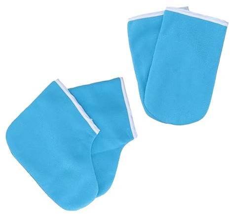 VICASKY Wachs Fußabdeckung Set Für Paraffinbad Handschuhe Schutzfußband-handschuh-set Für Paraffintherapie Zubehör Optimiert Feuchtigkeitsaufnahme Der Haut