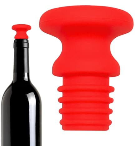 Tapón para botellas de vino, accesorios de cocina aptos para alimentos para botellas de champán y hogar, soluciones de cierre flexibles