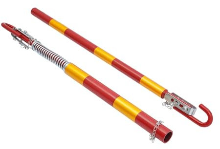 UYCHYTQR Gancio Traino Sicurezza per Auto 5T Barra Traino Molla Smorzamento Asta Traino Corda Traino Buffer Asta Traino Copertura per Gancio Traino