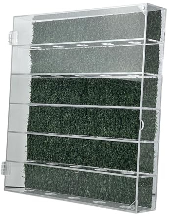 JISADER Golfball Vitrine, Sammlergeschenk für Die Wandmontage zu Hause Und Den Tischschreibtisch