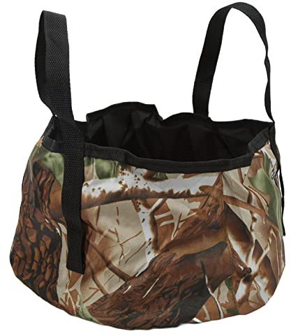 outdoorm Bassin Pliable extérieur Bassin résistant à Usure Robuste Basin Portable fiable pour Les Voyages en Camping (Camouflage)