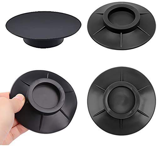 4 pies de goma,amortiguador de vibraciones antideslizante, almohadilla de silicona portátil, amortiguador, almohadilla para los pies, esterilla antivibraciones para lavadora y secadora.