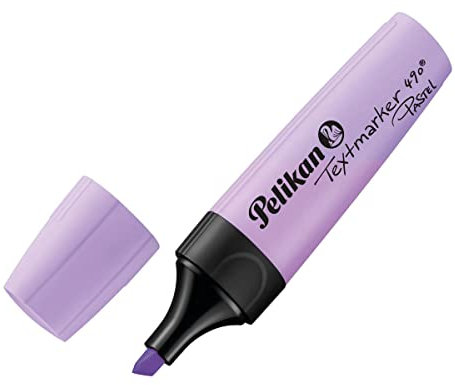 Pelikan 817370 - Evidenziatore 490® pastello, lavanda, confezione da 10 pezzi