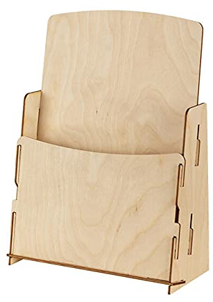 VKF Renzel GmbH Vorteilspack 5X Prospektständer aus Holz (DIN A4)