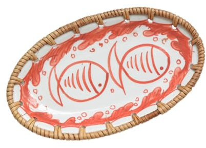 Panier De Rangement, Tressé Corbeille à Pain Osier Rotin Panier En Céramique Paniers De Nourriture Corbeille à Fruits Panier Naturel De Rangement Portable Pour Cookies, Pain, Fruits