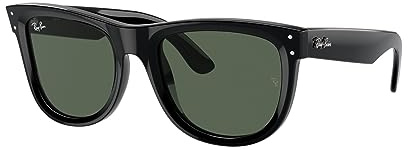 Ray-Ban Sonnenbrille RBR0502S Wayfarer reverse 6677VR Unisex Farbe Schwarz Glas Grün Größe 50 mm