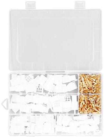 Kit Spine 380 Pezzi 2,8mm 2 3 4 6 Pin, Connettori Terminali per Cavi Elettrici a Crimpare Alloggiamento Spina Maschio Femmina E Set Connettori Intestazione Pin per Moto, Auto, Barca, Scooter Elettr