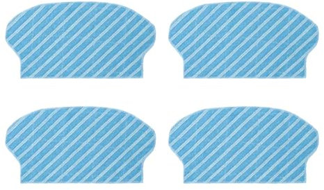 Alfombrilla limpiadora de suelos robótica MKVAXR Paño de mopa for aspiradora, for Midea, for M6/M61/M62/M63/M64/M6, barrido robótico, uso seco y húmedo, paños de fregona, almohadilla for limpieza de s