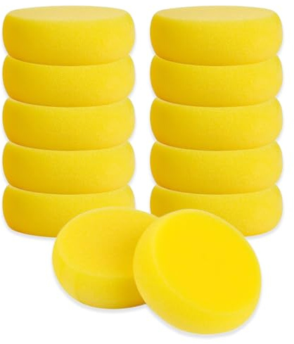 12 Stück Schwämmchen Schule,Malschwamm,Lappen Schwämme Kinder Kunstunterricht,Malen Dose Kunst Schwämmchen,Sponges Mal Malern MalschwäMmchen,Dekontaminationsschwamm,Universalschwamm