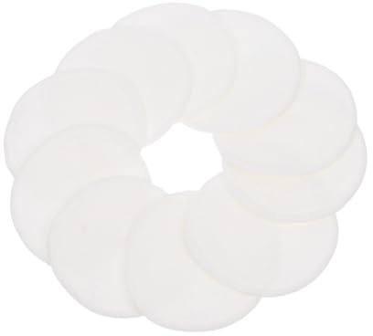 SOLUSTRE Dischetti Struccanti Riutilizzabili Lavabili 10 Pezzi 8cm in Cotone Morbido Assorbente per Pulizia Viso e Rimozione Trucco, Accessori per Cura Pelle Sensibile e Uso Quotidiano