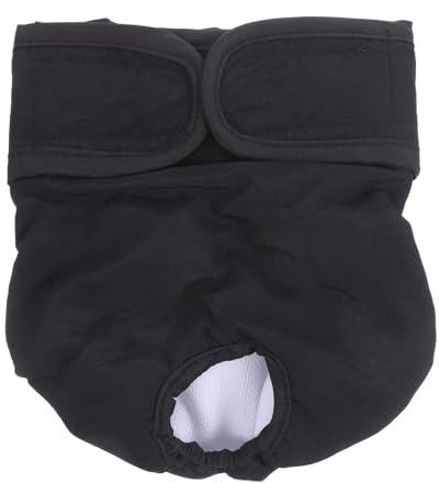Homoyoyo Wiederverwendbare Hundewindel Sanitäre Schutzhose für Rüden und Hündinnen Waschbare Hygienehose aus Strapazierfähigem Material Komfortable Doggy Pants für Welpen und Ausgewachsene