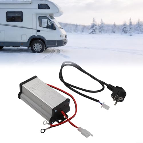 230V-auf-12V-Netzteiladapter Transformator Stromwandler, Für Diesel-Luftheizgeräte Mit 5KW Und 8KW Entwickelt, Anti-Kurzschluss- Anti-interne Überhitzungsdesign, Für Wohnwagen, Wohnmobile, Garagen