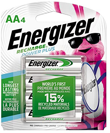 Energizer NH15BP-4 Nichel-Metallo Idruro (NiMH) 2450mAh 9V batteria ricaricabile