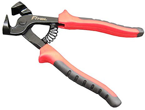 Tile Nippers, Tile Working Tool, Tile Mosaic Trimmer Nipper Cutter Pliers with Tungsten-Carbide Trimming Tips