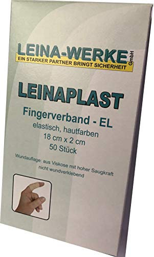 LEINAPLAST Fingerverband 180 x 20 mm, elastisch, Menge 50