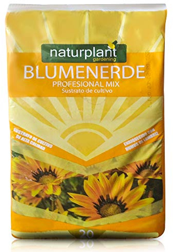 Sustrato Premium Blumenerde 20 L. con una composición cuidadosamente seleccionada Este sustrato Ofrece Las Condiciones Ideales para el Crecimiento de una Amplia Variedad de Plantas.. Naturplant.