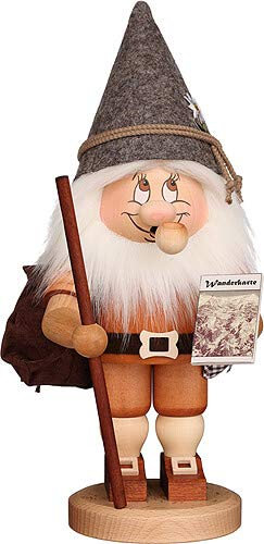 Christian Ulbricht Räuchermännchen Wichtel Bergwanderer - 33,5 cm
