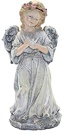 XXXXW Gartenstatuen Gartenkulptur Outdoor Statue Skulptur Harz Mädchen Miniatur Dekorative Kunst Dekoration Courtyard Rasen Porch Indoor- und Outdoor Decoration Dekorative Gartenskulptur