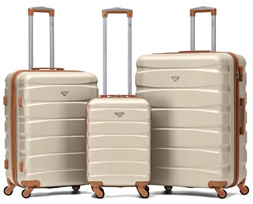 Flight Knight ABS-Hartschalenkoffer Kabinen- und Aufgabegepackoptionen zugelassen fur uber 100 Fluggesellschaften, darunter easyJet, British Airways, RyanAir, Virgin Atlantic, Emirates