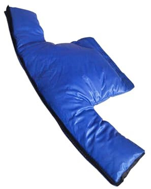 Fenteer Wasserzähler-Isolierabdeckung, Druck-Vakuum-Unterbrecher-Abdeckung für Winterrohre, Winter-Rückflussverhinderer-Isolierabdeckung, beidseitig wasserdicht