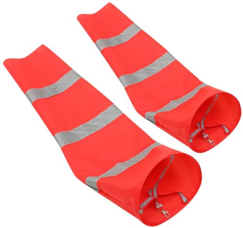 Sosoport 2stücke Reflektierender Windsack Wasserdichtem Oxford Für Garten Und Outdoor-Dekoration Leicht Installierbar Wetterfeste Windfahne Für Verschiedene Anwendungen