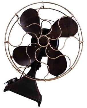 Alipis Modelo De Ventilador Retro Vintage De Hierro Para Dormitorio Ventilador Doméstico De Escritorio Accesorio Fotográfico Artesanal Para Decoración Del Hogar