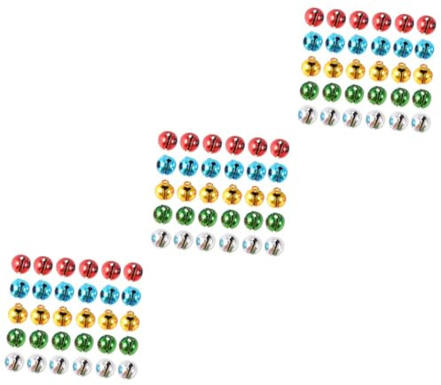 Garneck 450 STK Weihnachtsglocken aus Messing weihnachtsglocken selber Machen Weihnachtsschmuck Erkenntnisse weihnachtsdeko weihnachtsbasteln Ornament hängende Verzierung Glöckchen