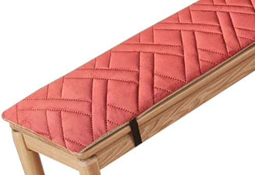 VEAI CojíN para Banco De Interior/Exterior - 120cm/150cm/110cm/90cm X 40cm/35cm/30cm - CojíN De Asiento para Miradores, Patios De JardíN, Sillas Largas, Columpios Y Muebles De Porche(@8,110x40cm)