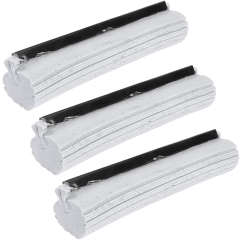 DECORNIJIA Repuestos De Cabezales De Fregona De PVA 3 Unidades Esponja Absorbente Fácil De Reemplazo para Limpieza Doméstica Suelos Baldosas Madera