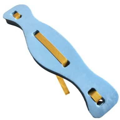 JOINPAYA Tabla de Flotación para Natación de EVA Cinturón Ajustable Flotación para Natación y Entrenamiento Diseño Ergonómico Ligero Color Azul Claro para Principiantes
