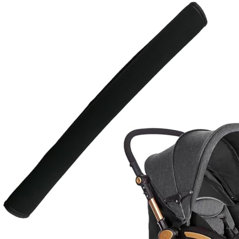 CFEWV 1 Pezzi Copri Maniglia Passeggino, Coperture Per Maniglie In Pelle Pu Antipolvere, Accessori Passeggino, 48 * 16Cm