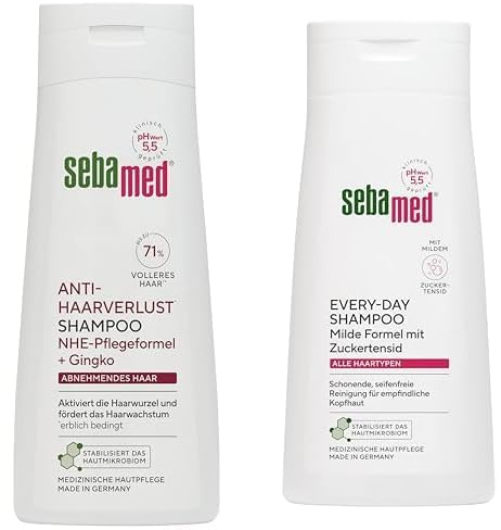 Sebamed Anti-Haarverlust Shampoo 200 ml + Sebamed Every Day Shampoo 400 ml