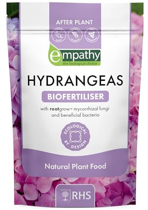 Empathy AFTER PLANT Hydrangea Biofertiliser - with Mycorrhizal Fungi & Beneficial Bacteria for Vibrant Blooms & Healthy Growth, 1KG