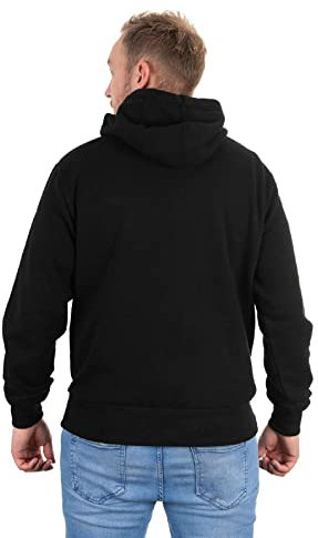 Fox Black/Camo Print Hoody - Angelpullover, Größe:XXXL