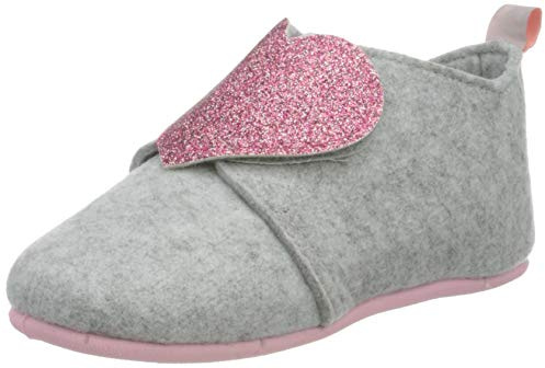 Playshoes Unisex Kinder Filz Hausschuh